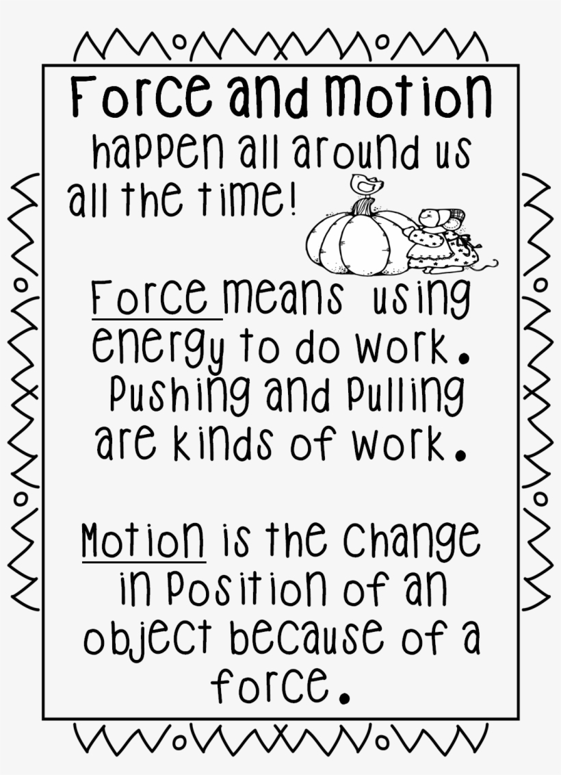 Hello Everyone Next Week We Will Begin A Science Unit - Force And Motion Meaning, transparent png #6487417