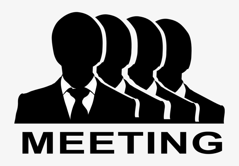This Png File Is About Networking , Meeting , Black - Meeting Sign Clipart  - Free Transparent PNG Download - PNGkey