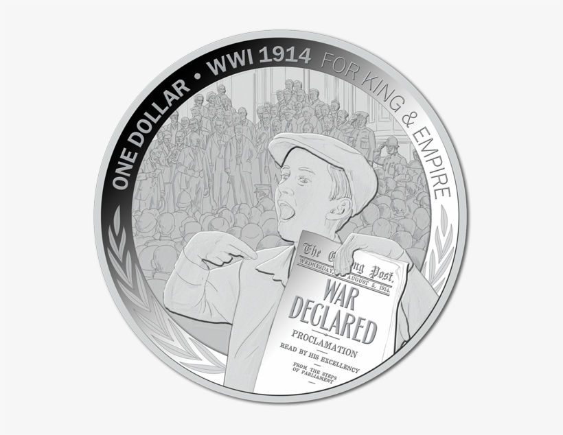 View Large Image - New Zealand One-dollar Coin, transparent png #6488044