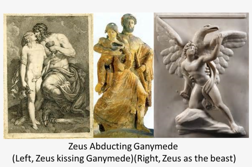 Like How Ganymede Reacts To Zeus Abduction And Seduction - Carving, transparent png #6488650