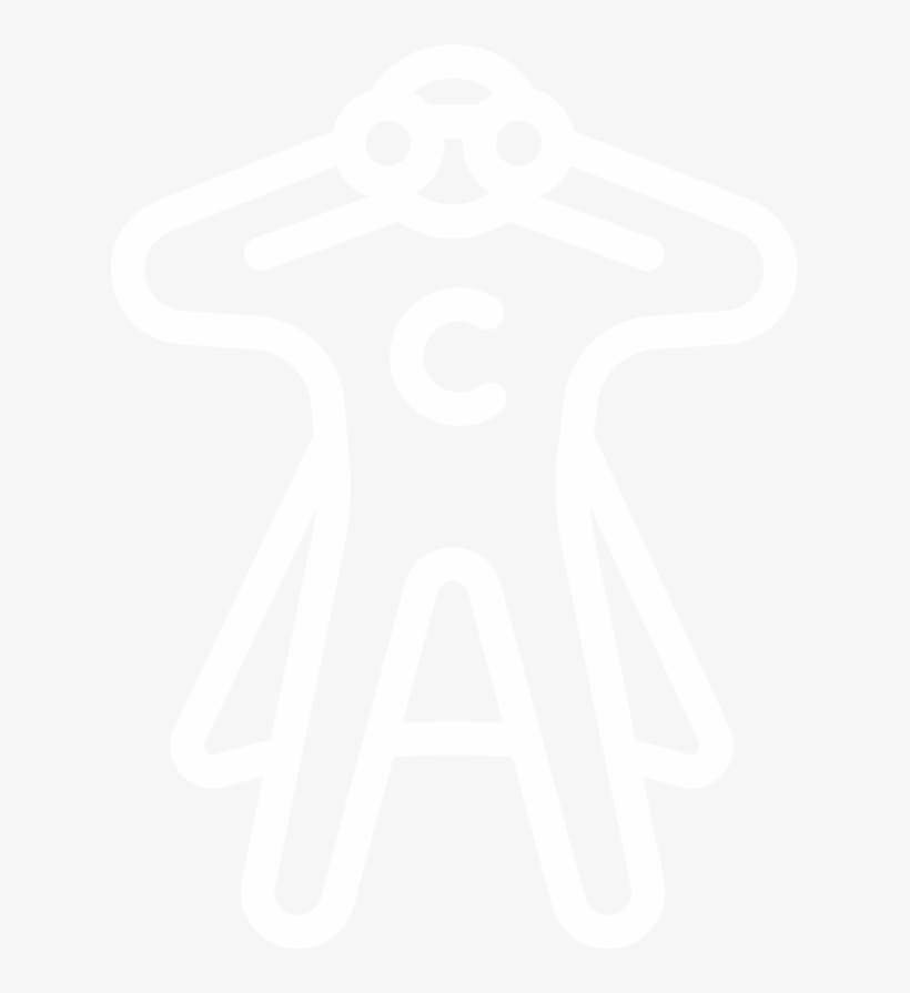 Curiosity Icon White - Illustration, transparent png #6490150