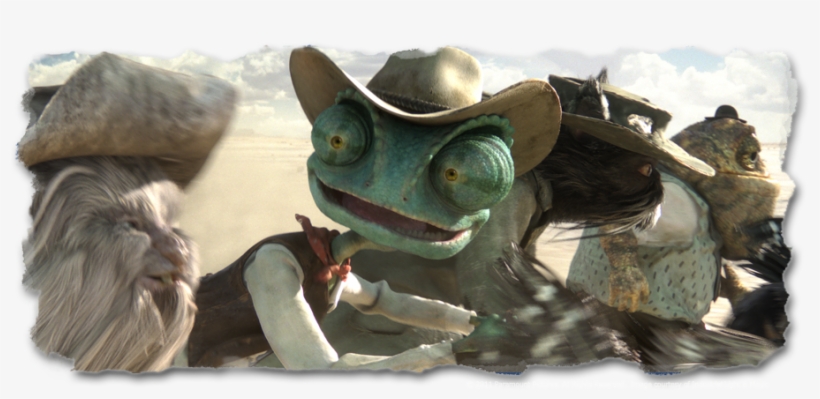 Rango Marks Ilm's First Foray Into Feature-length Animation - Rango Movie, transparent png #6490514