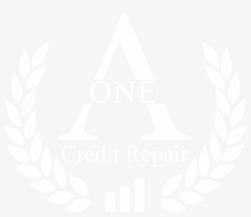 A1 Credit Repair Logo White - French Bee Shower Curtain, transparent png #6491486