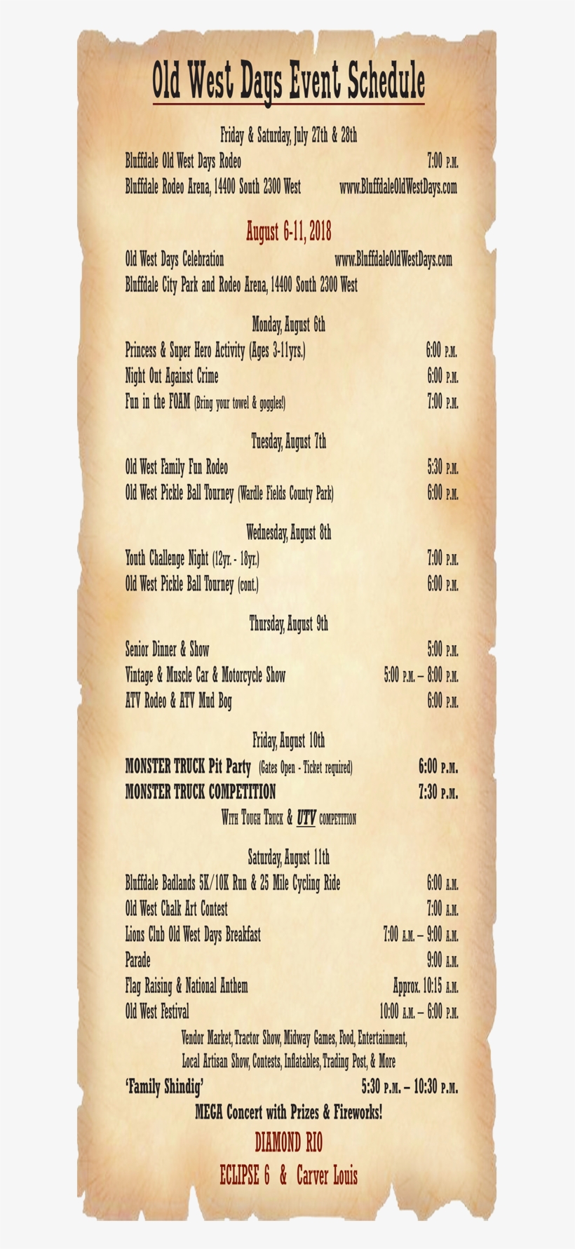 Event Schedule - Number, transparent png #6491718