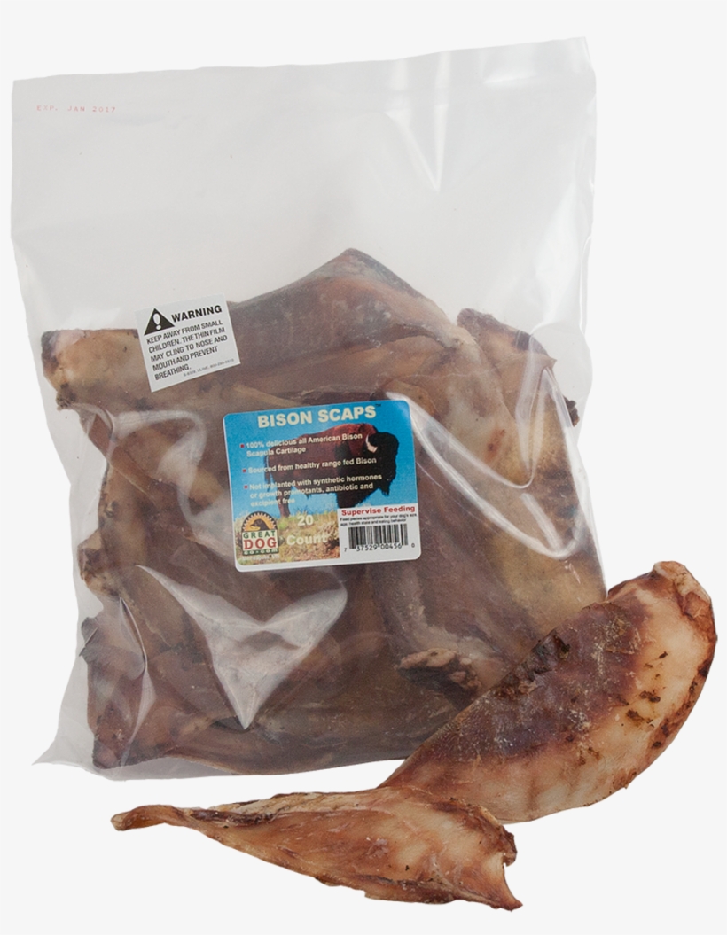 Great Dog Bison Scaps 20 Count Package, transparent png #6491909