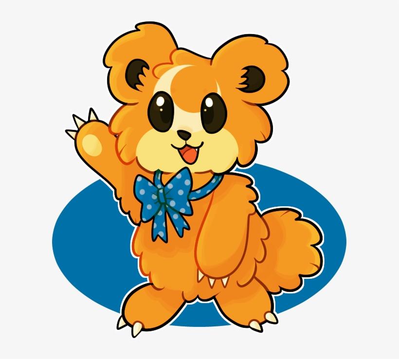 Fluffy Teddiursa , - Teddiursa, transparent png #6492244