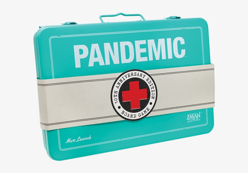 Pandemic 10th Anniversary Edition - Pandemic 10th Anniversary, transparent png #6492934