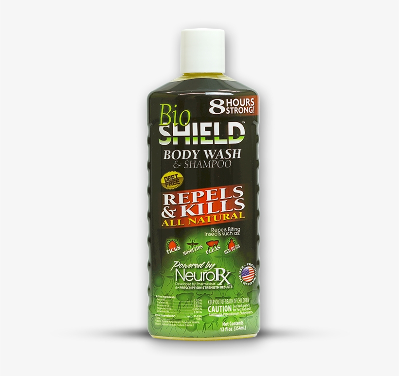 Bs1002 Bioshield Body Wash And Shampoo 12oz Bug Repellent - Bioshield Body Wash And Shampoo 12oz. Bs1002, transparent png #6493404