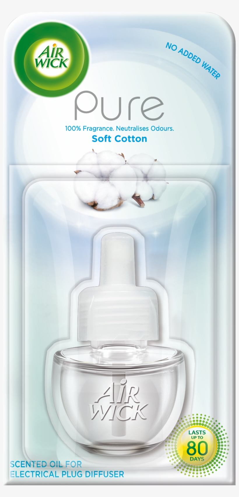 Air Wick Plug-in Refill Soft Cotton - Air Wick Scented Oil Refill, Warming - Apple Cinnamon, transparent png #6493597