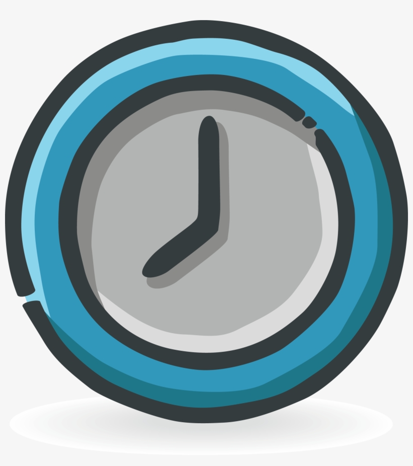 Time Clock Icon - Leonardo Da Vinci, transparent png #6494940