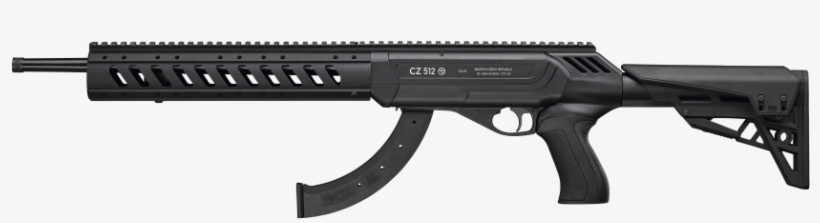 Cz512 Tactical 22lr Semi Auto 10 Rnd Magazine - Cz 512 Tactical, transparent png #6495470