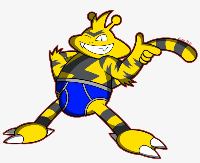 Underwear Model Electabuzz, transparent png #6495980