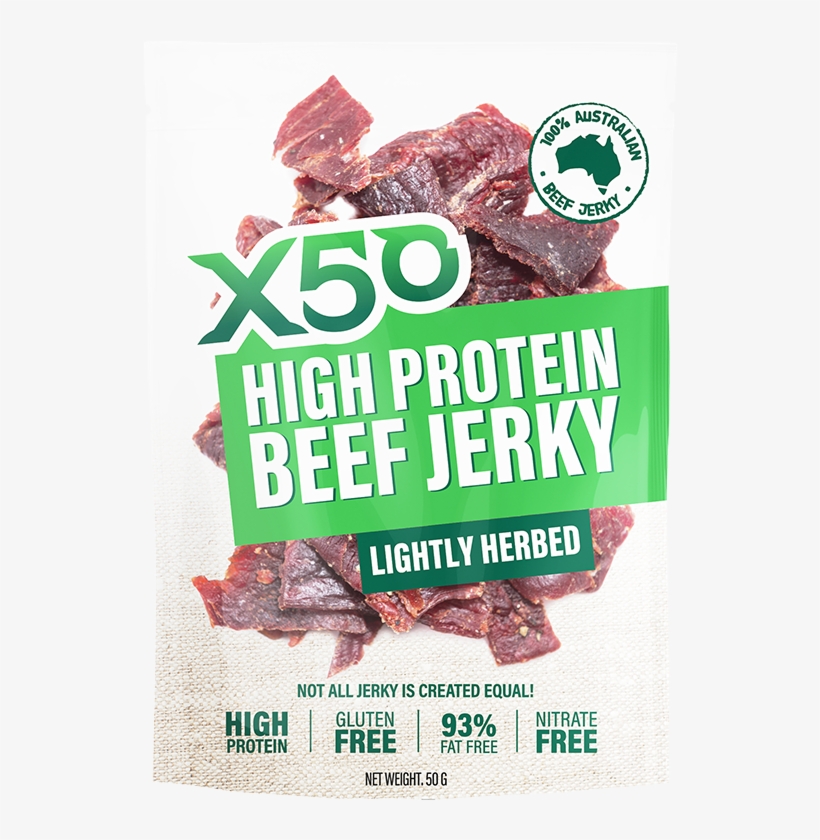 High Protein Jerky By Tribecca Health X50 Green Tea, transparent png #6497466