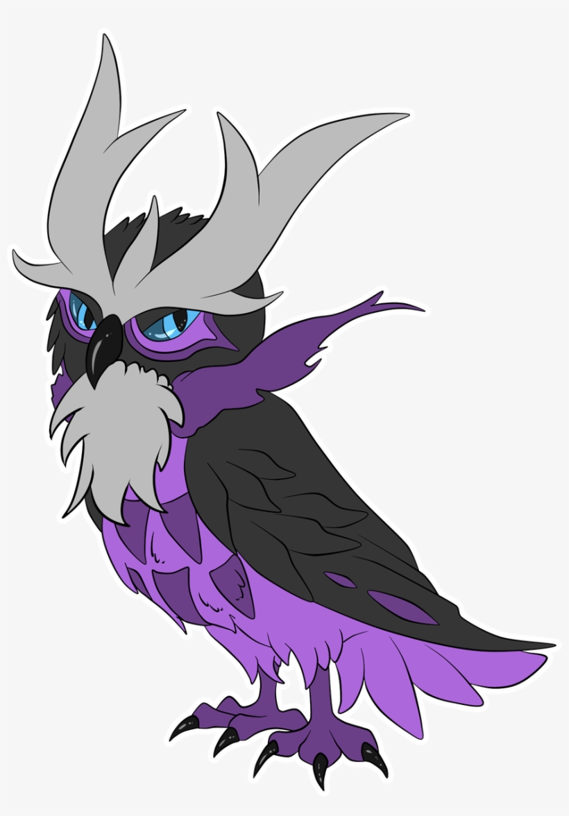 Altaran Noctowl Will Evolve From A Normal Hoothoot, transparent png #6497728