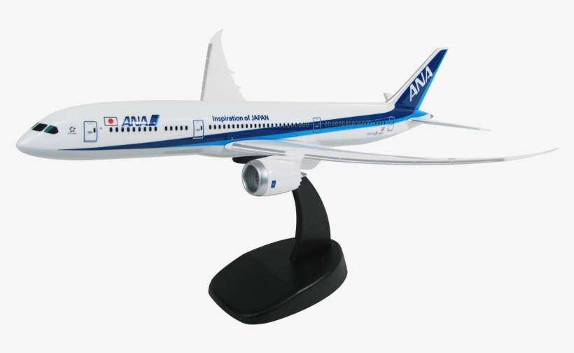 1/200 Scale Boeing 787 Pacmin Economy Model In Ana, transparent png #6498615