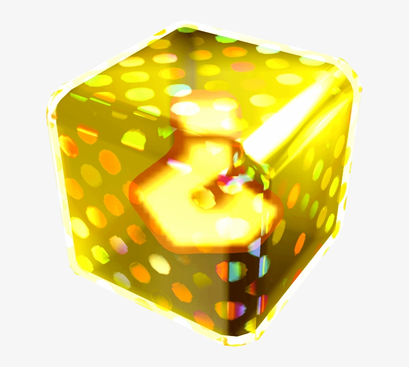 Yellow Fake Item Box, transparent png #6498736