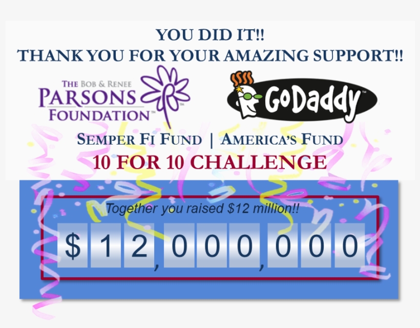 “i Am Humbled Beyond Words,” Said Semper Fi Fund Founder, transparent png #6498970