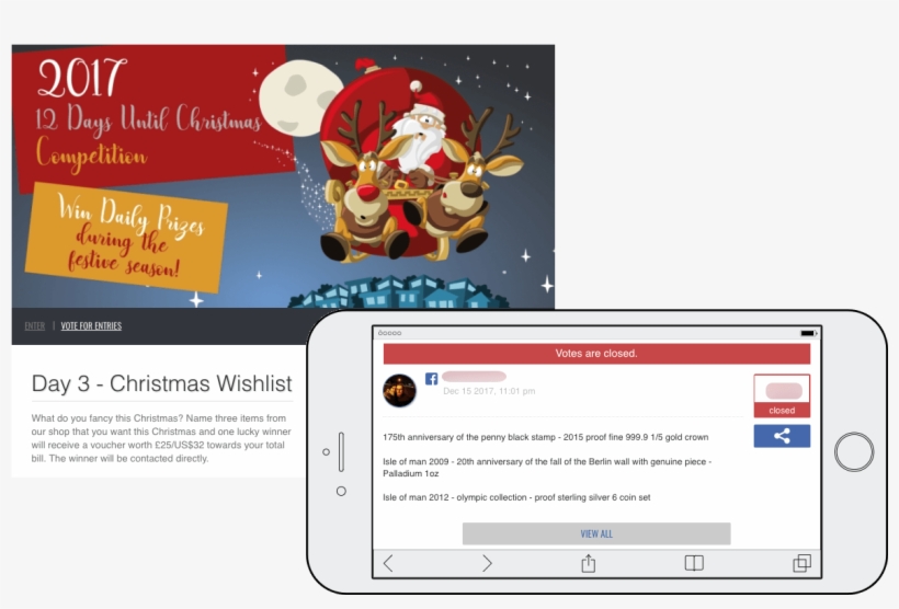 12 Days Of Christmas Giveaways Writing, transparent png #6499428