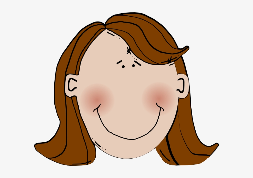 Brown Hair Clip Art Free Transparent PNG Download PNGkey