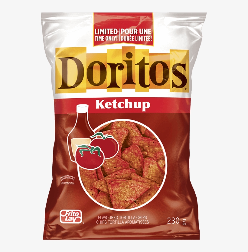 Chips Tortilla Doritos® Ketchup - Doritos Ketchup Tortilla Chips, transparent png #650141