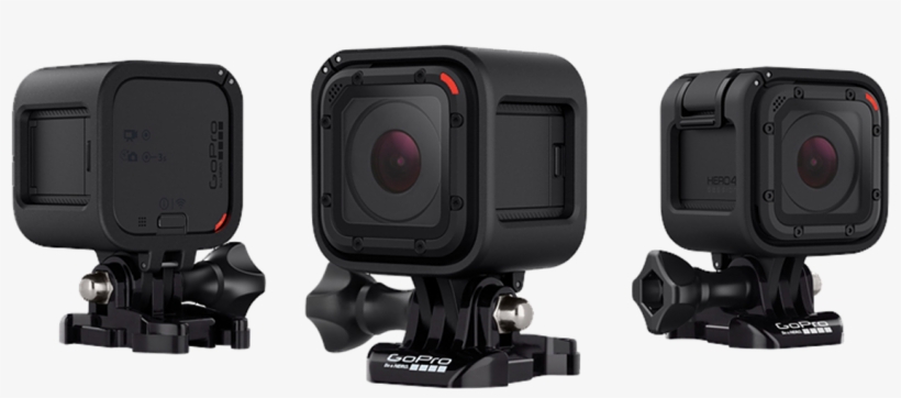 Gopro Hero4 Session Waterproof Cube-shaped Camera Announced - Gopro Hero Session Compact Camera, transparent png #650257