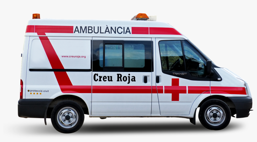 Ambulance Png - Ambulancia Creu Roja, transparent png #650260