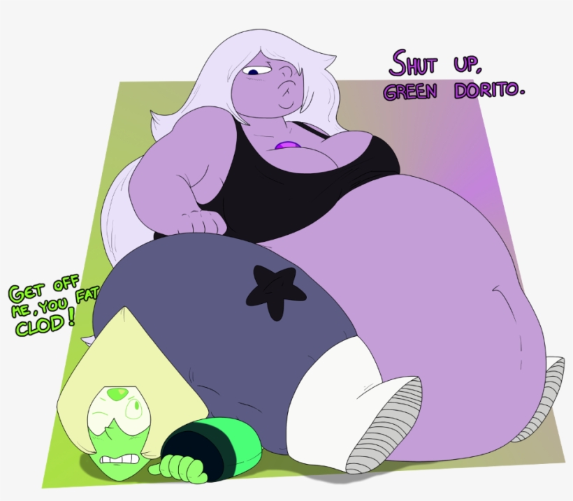 Dorito Trap - Amethyst And Peridot Fat, transparent png #650674