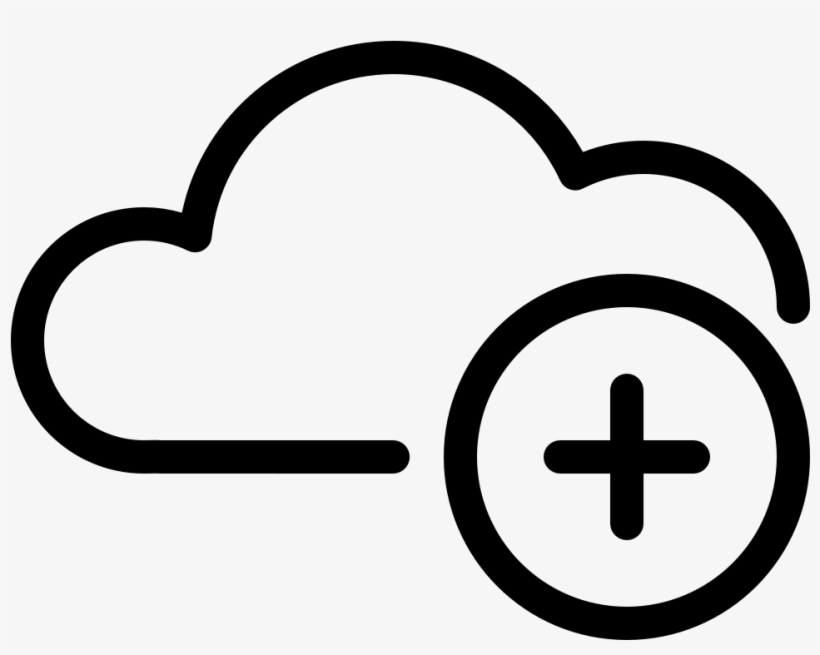 Cloud Plus Icon - Polarity Icon, transparent png #650917