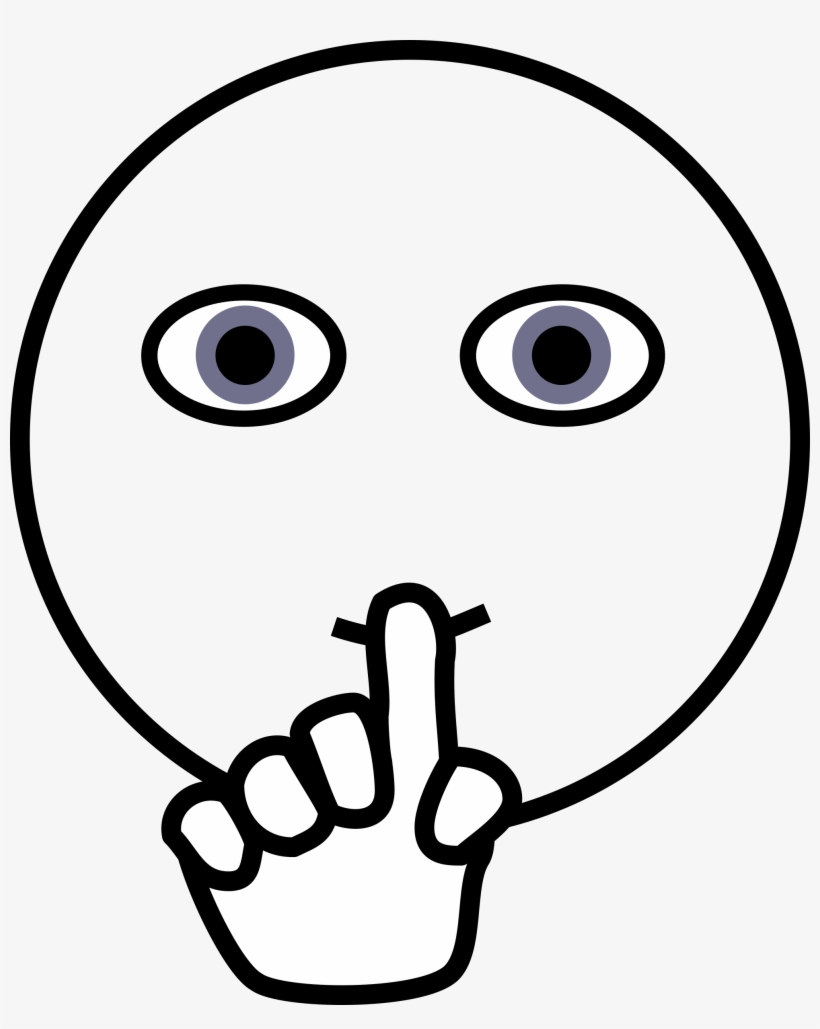Silence Clipart Talking - Quiet Clip Art, transparent png #651091