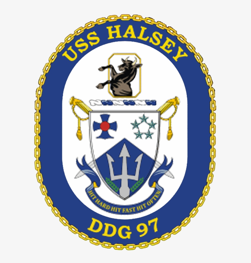 Uss Halsey Ddg-97 Crest - Seal Of Department Of Commerce, transparent png #651159