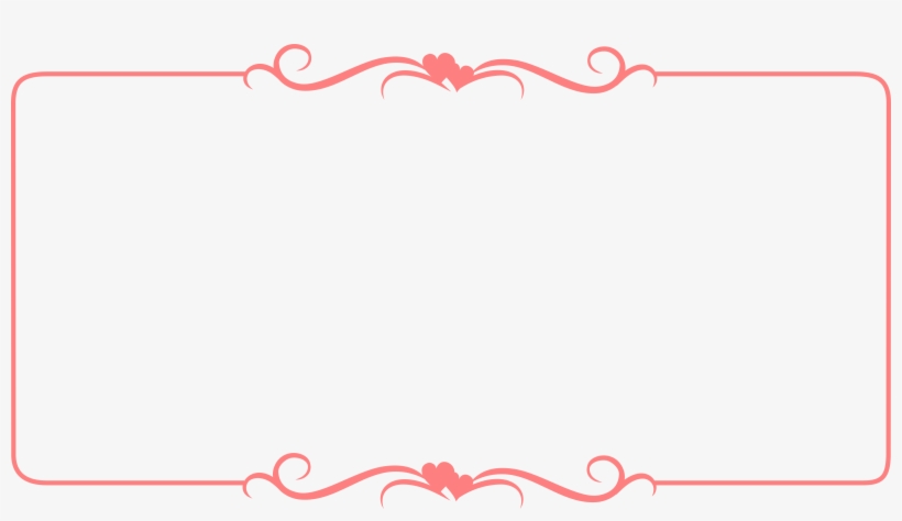 Of Marriage Best Templates - Hearts Border, transparent png #651359