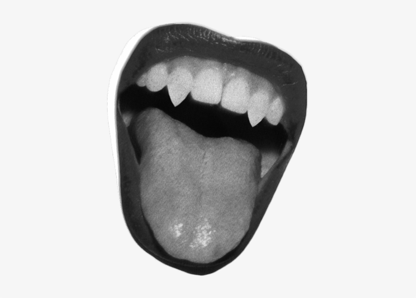 Vampire Lips - Tongue, transparent png #651765