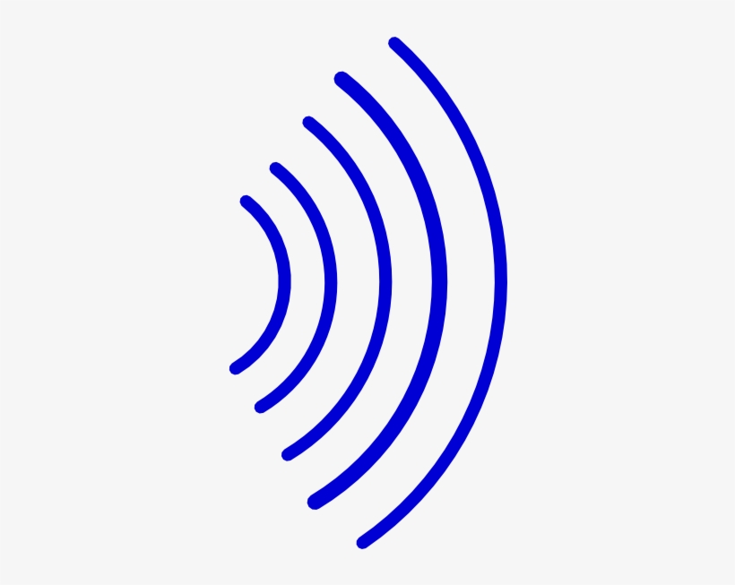 Radio Waves Art At Clker Com Vector - Radio Wave, transparent png #651815