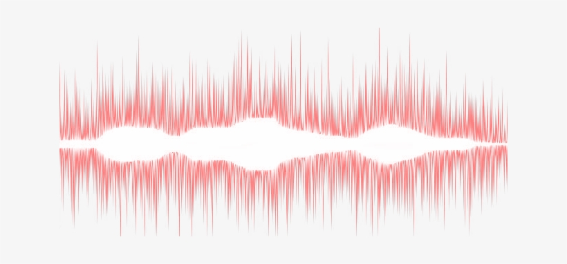Share This Image - Sound Waves Png Red, transparent png #652187