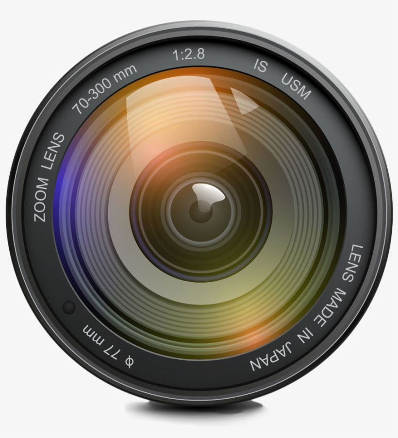 Photography Lens Png Vector Freeuse Library - Canon Camera Lens Png, transparent png #652211