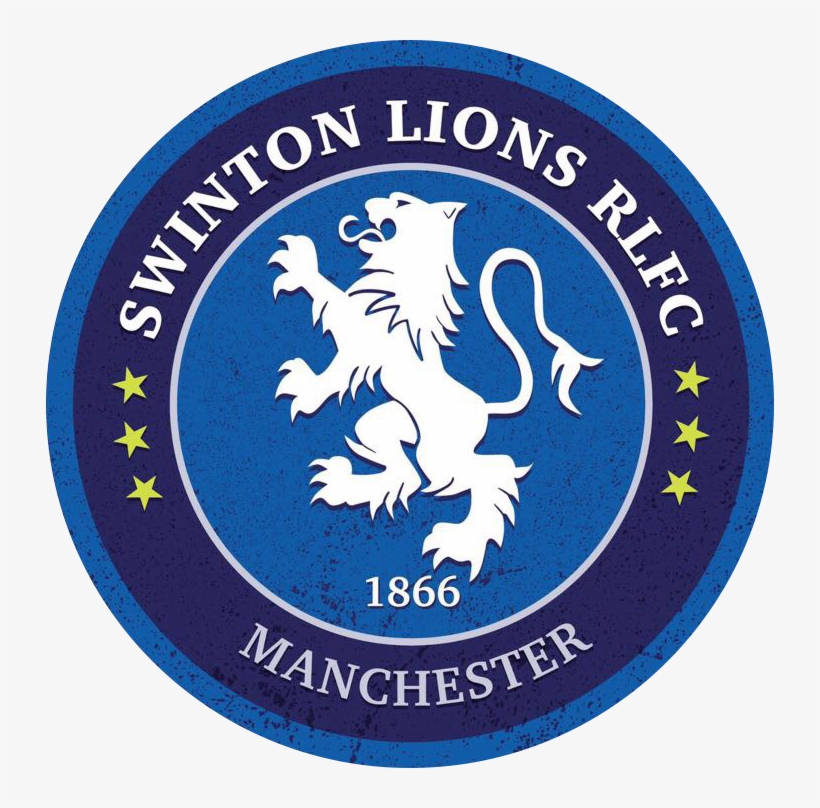 Swinton Lions Logo 2017 - Swinton Lions Badge, transparent png #653183