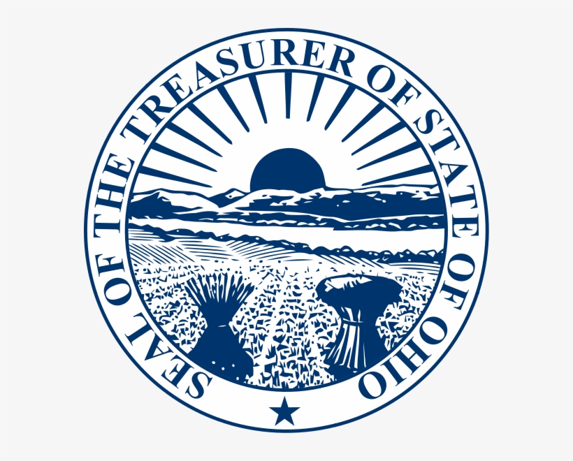 Svg Library Library File Seal Of The Treasurer Wikimedia - State Of Ohio Treasurer Logo, transparent png #653199