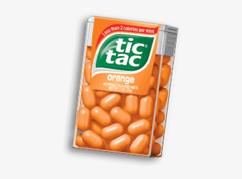 Mint Clipart Tic Tac - Orange Tic Tac Logo, transparent png #653813