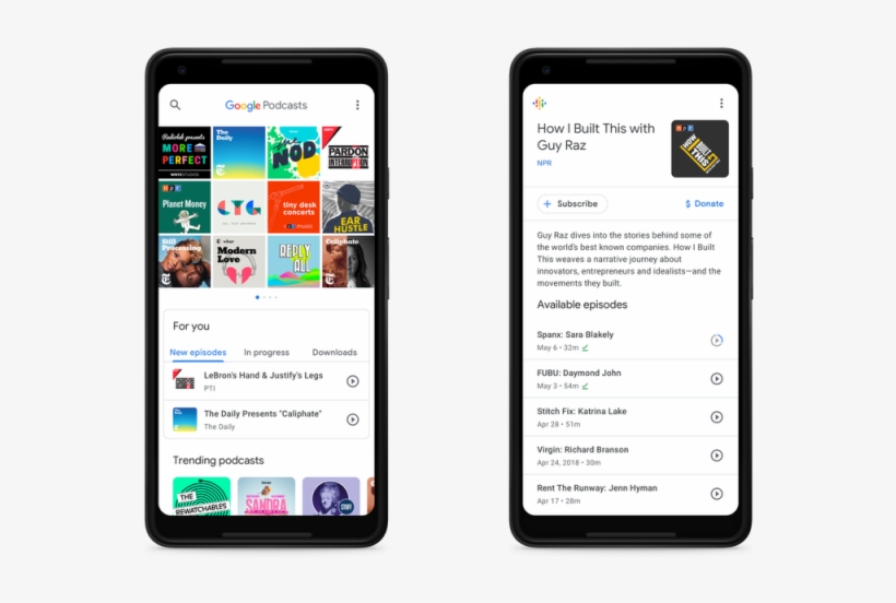 Google Podcasts Features Google Assistant Support, - Google Podcasts, transparent png #653816