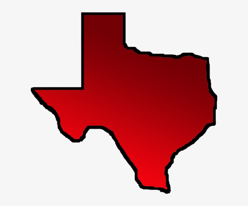 State Of Texas Outline - Texas, transparent png #653946