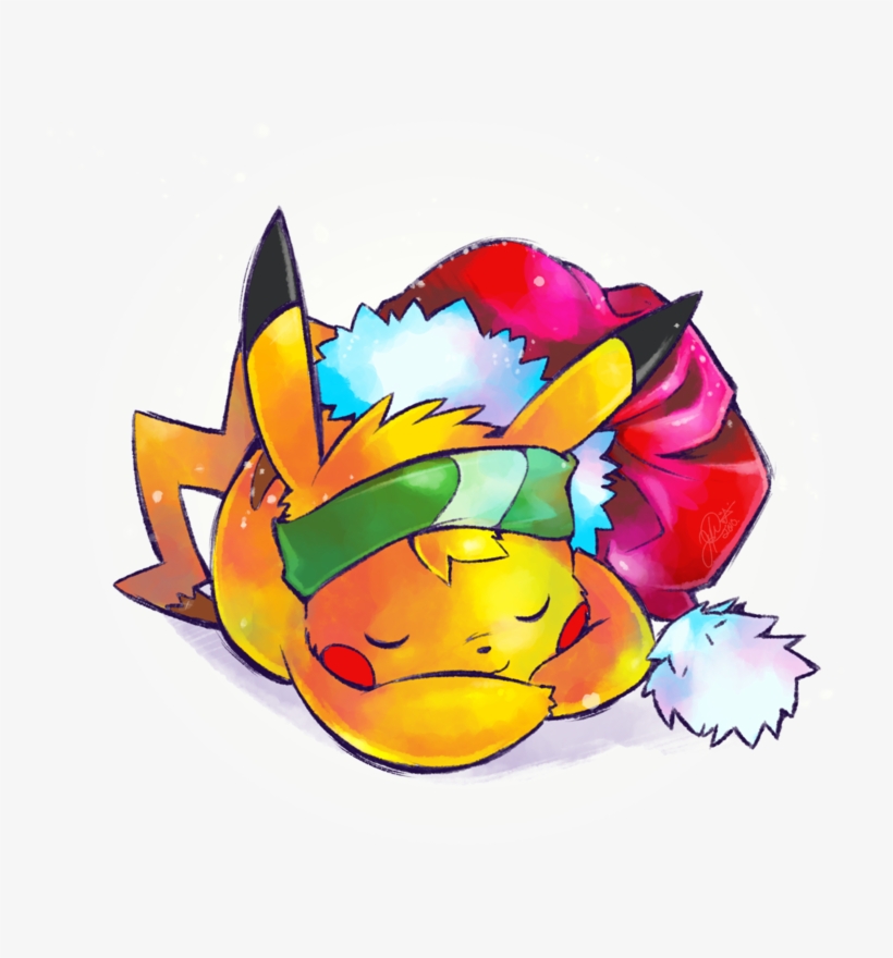 Jessichristmas Pikachu By Super-tuler - Pikachu, transparent png #654016