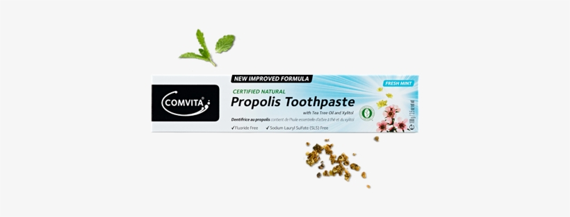 Propolis Toothpaste - Fresh Mint - Comvita Propolis Toothpaste, transparent png #654249