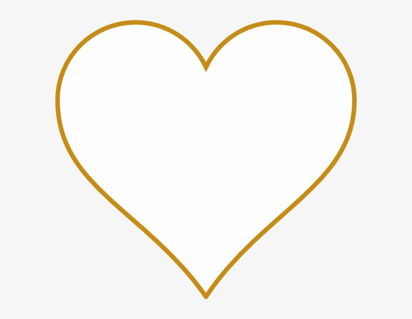 How To Set Use Open Gold Heart Clipart, transparent png #654946