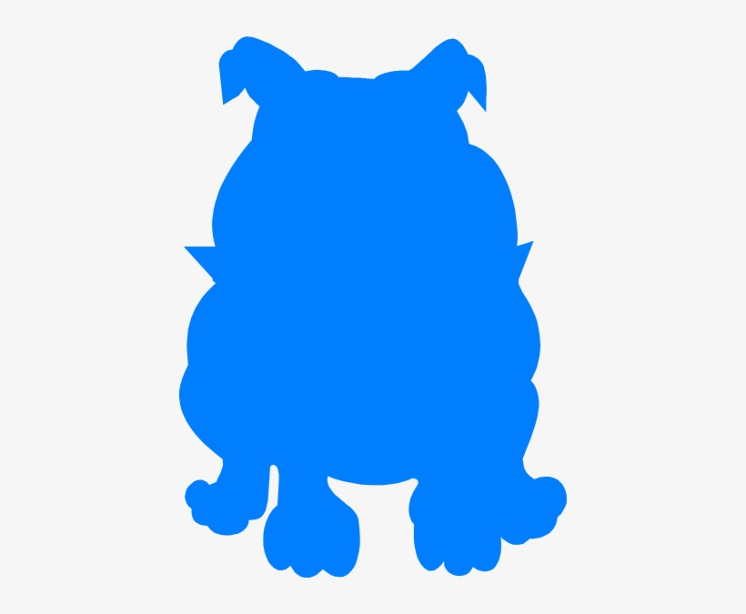 How To Set Use Blue Bulldog Svg Vector, transparent png #655139