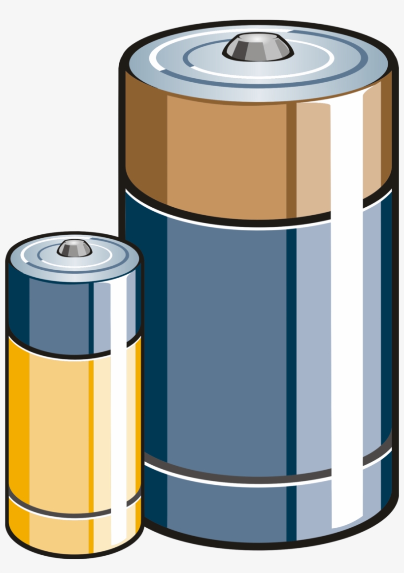 Batteries Clipart Ac Adapter Electric Battery Clip - Pilhas E Baterias Desenho, transparent png #655657