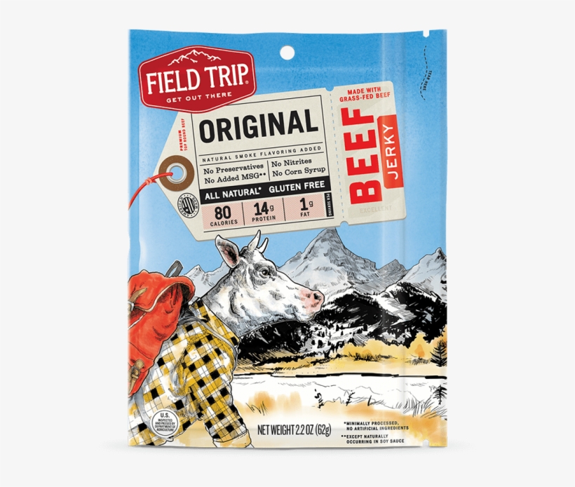 Field Trip Original Beef Jerky - Califia Farms Concentrated Cold Brew Coffee -- 32 Fl, transparent png #655663