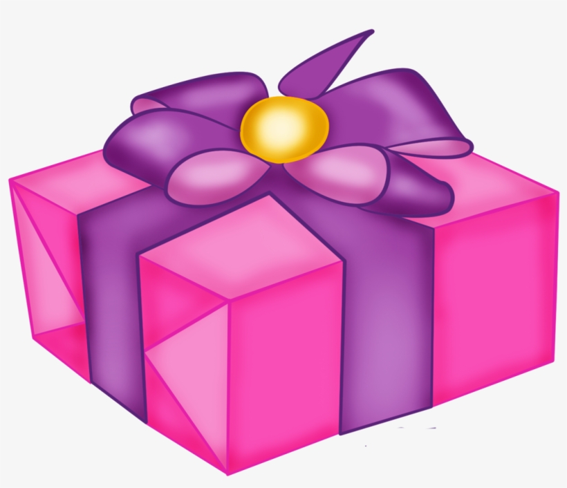 Image Free Download Pink Box With Purple - Pink Present Clip Art, transparent png #655947