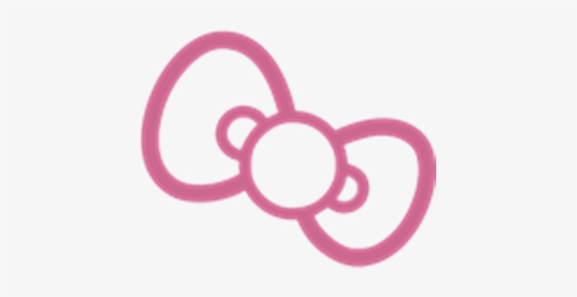 Hello Kitty Bow Png - Hello Kitty Outline Drawing, transparent png #656235