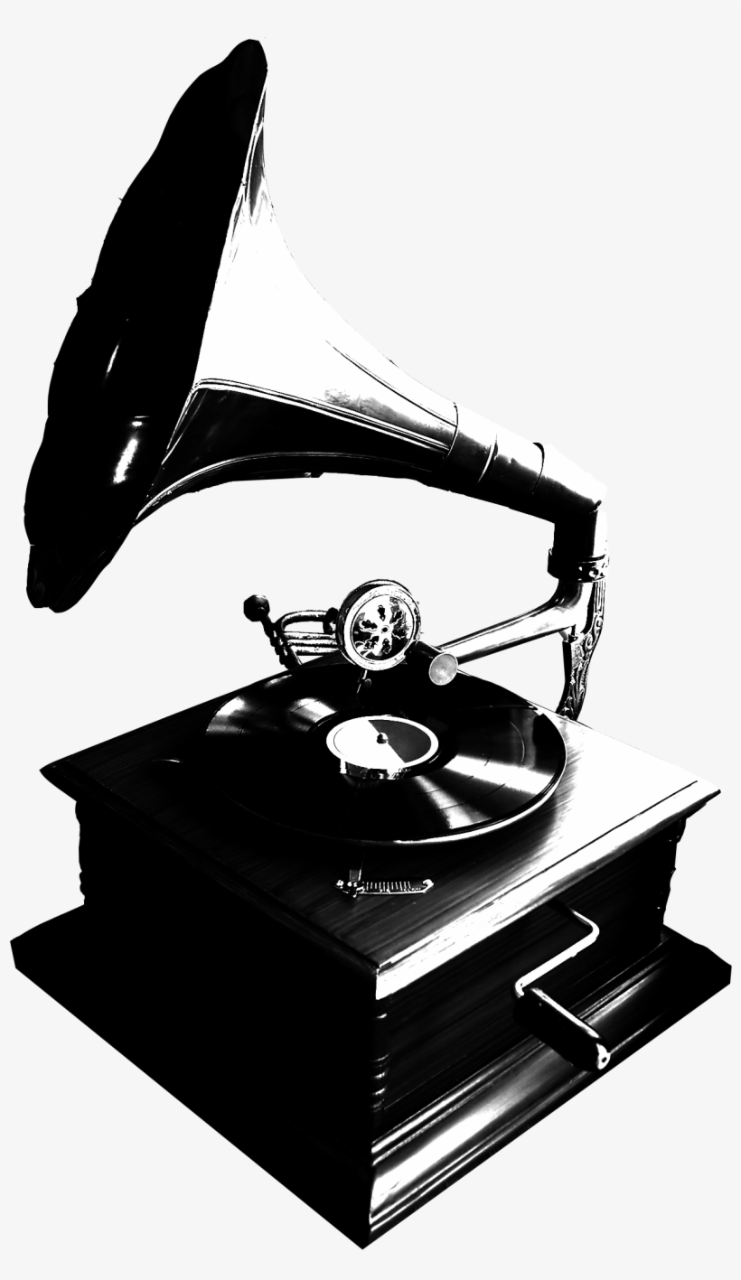 Gramophone Illustration - Gramophone Transparent, transparent png #656672