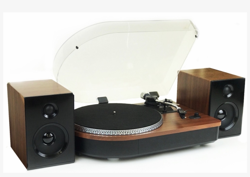 Camden Turntable W Speakers [tech & Turntables] - Phonograph, transparent png #656804